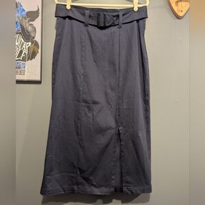 NWT Classic Navy Blue Heartbreaker Pencil Skirt 1xl